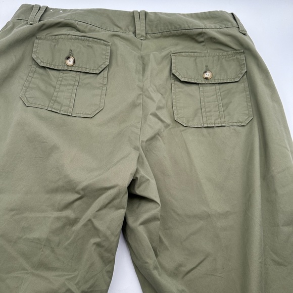 Tommy Hilfiger Capri Pants Womens Size 20 Olive Austin Fit Khaki 24.5” Inseam - Picture 10 of 15